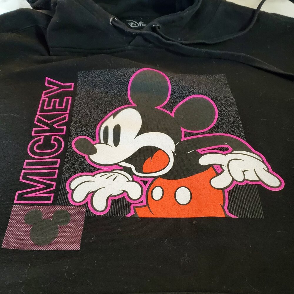 Black Mickey Mouse Hoodie size 2X Disney